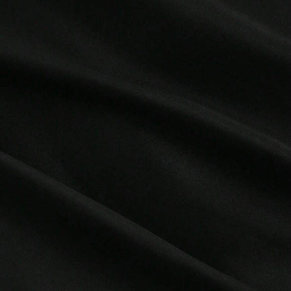 SHEIN Black Peplum Ruched Wrap Dress - Picture 4 of 4